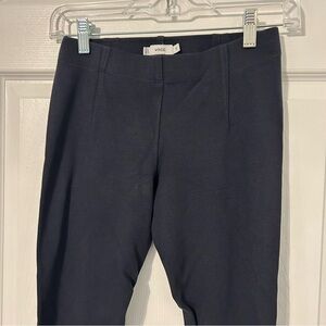 Vince Textured Ponte Legging, Navy‎ Blue XS